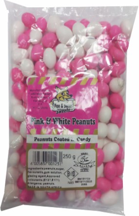 FOX & SWAN P& W PEANUTS 250G